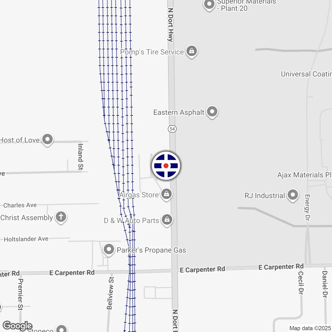 Genesee Recycling Map