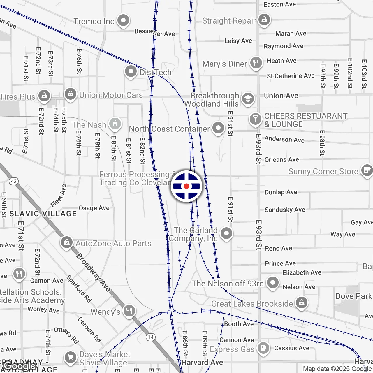 FPT – Cleveland Map