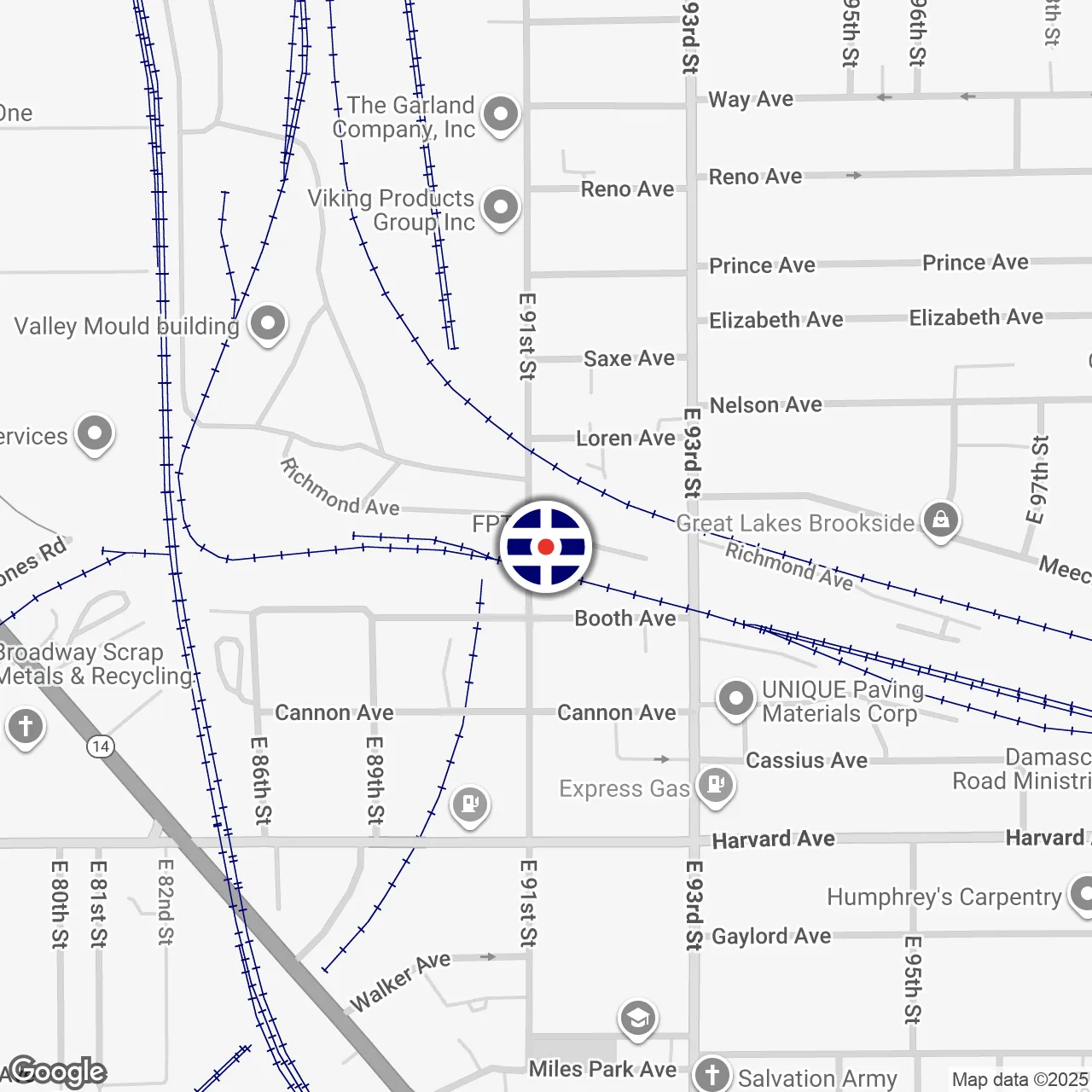 Weingold Rubbish Map